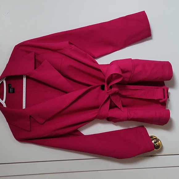Icone by Simon's women's belted blazer medium pink. - Picture 11 of 11